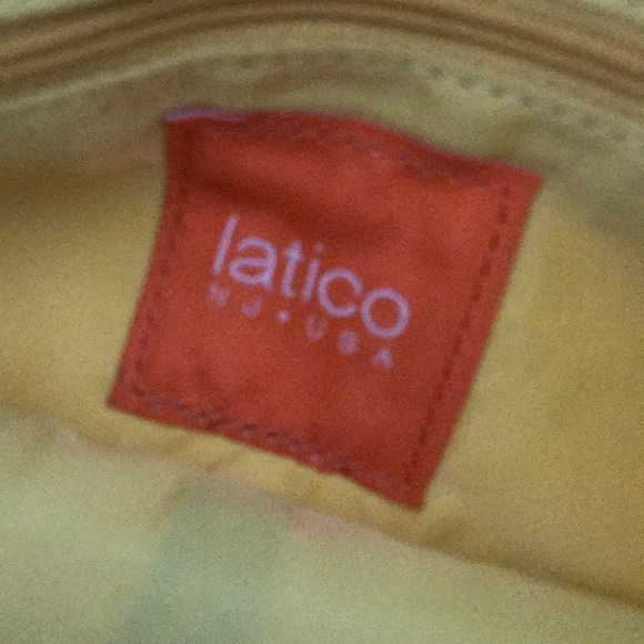 LATICO Antiqued Brown Crackle Fold over Clutch - Picture 6 of 6